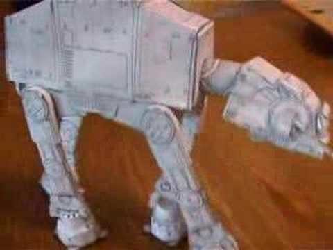 Papercraft AT-AT from Star Wars
