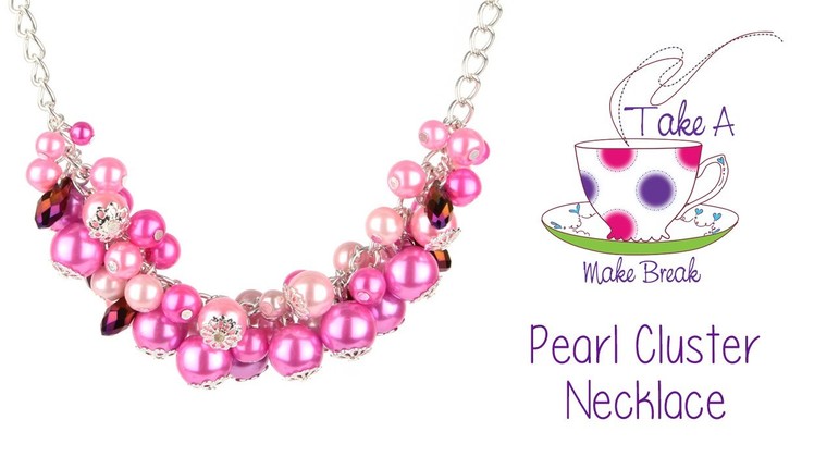 Pearl Cluster Necklace | Take a Make Break with Sarah Millsop ❤️‍
