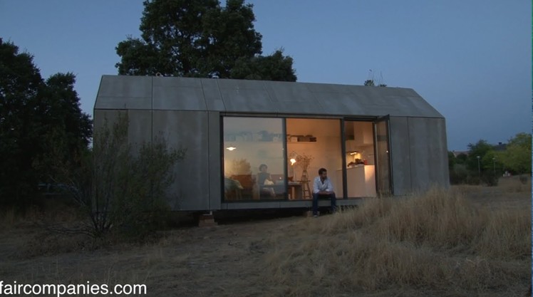 Portable home delivered as furniture, tailored as smartphone