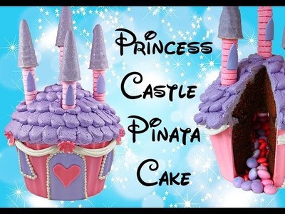 PRINCESS CASTLE CAKE - Make a Giant Cupcake Princess Castle with Cupcake Addiction