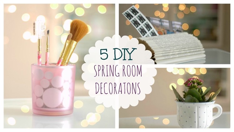 Spring decorating ideas♥.Fast&Easy