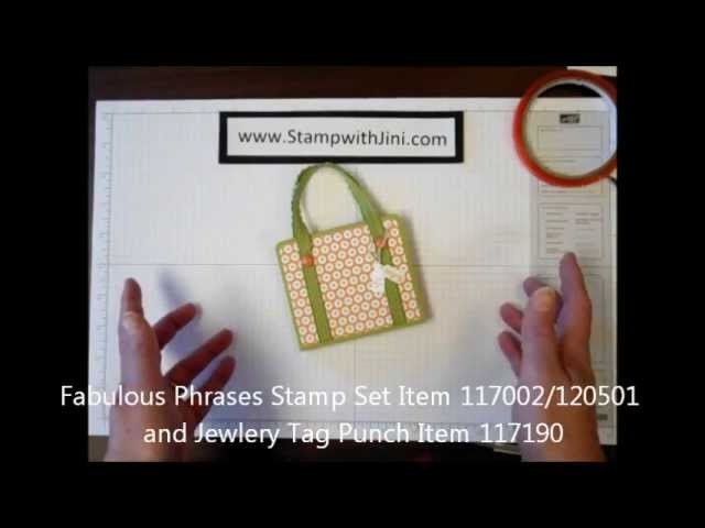 Stamp with Jini BON VOYAGE POST IT NOTE HOLDER by Jini Merck