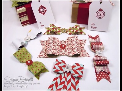 Stampin Up Punch Board Bows (Part 1)