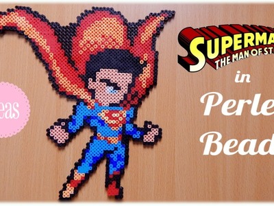 Superman (DC) in Perler Beads