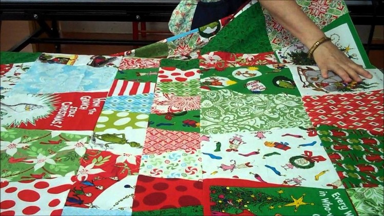 The Grinch Tumbler Quilt