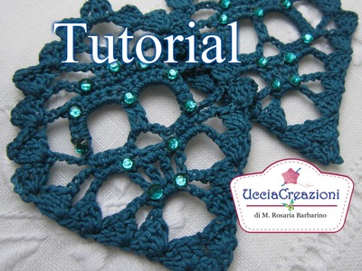 Tutorial 16. *Orecchini Teschio all ? Uncinetto Halloween * . How to Crochet Skull Earrings