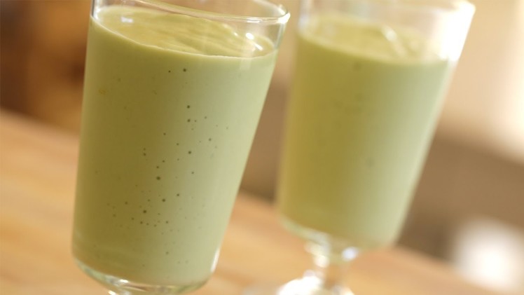 Avocado Milkshake: Recipe || KIN EATS