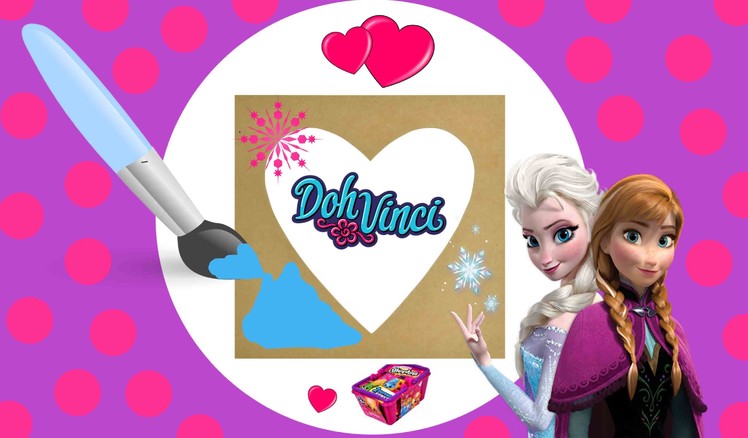 Disney Frozen Frame DIY Craft DohVinci Playdoh MLP Shopkins Lps Blind Bags Frozen Elsa Stickers