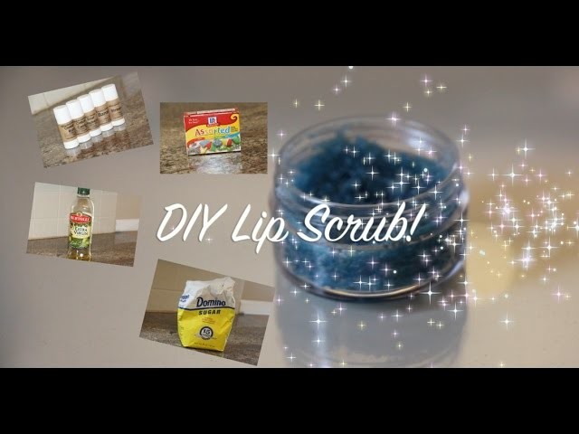 DIY Lip Scrub! LUSH Inspired