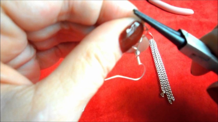 How to Make A Chain Earring Necklace Set