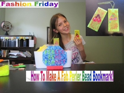 How To Make A Fab Perler Bead Bookmark ♫ Fashion Friday
