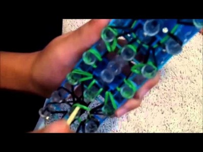 How to make a rainbow loom star ladder bracelet