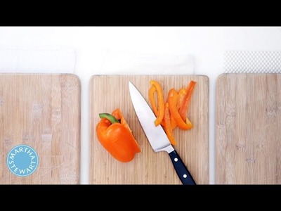 How to Prevent Your Cutting Board From Sliding with Martha Stewart