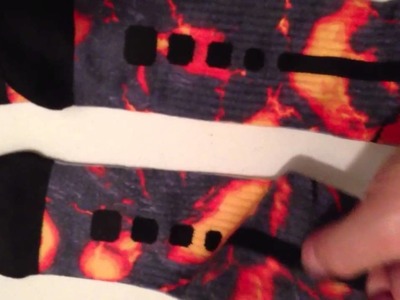 Lava Elites Custom Nike Elite Socks