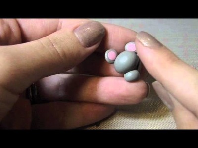 Polymer Clay Kawaii Mouse Tutorial