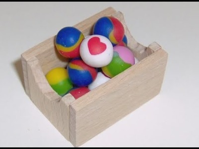 Polymer Clay Miniature - Toy Rubber balls