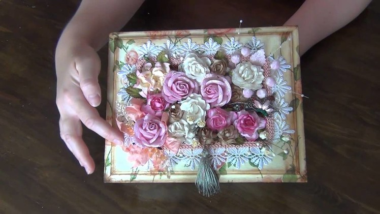 WOC DT Project - Rose Garden Jewellery Box