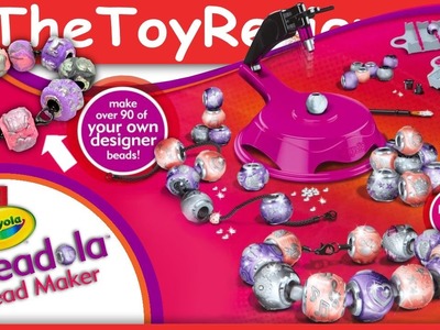 Crayola Beadola Bead Maker Charm Creator Bracelet Unboxing Tutorial by TheToyReviewer
