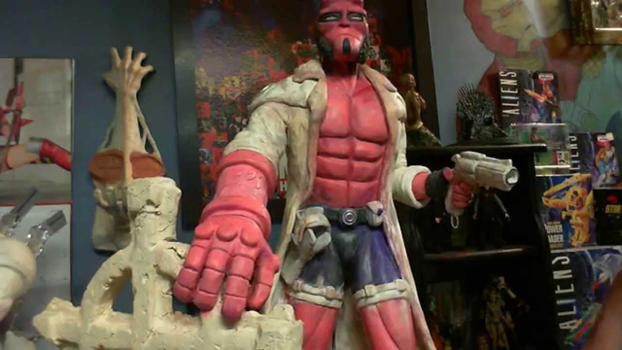 Custom Hellboy Polymer Clay
