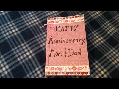 ♡ DIY Anniversary Card ♡ For Parents