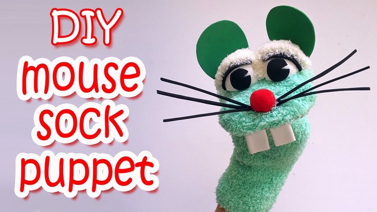 DIY Crafts : How to make a Mouse Sock Puppet - Ana | DIY Crafts
