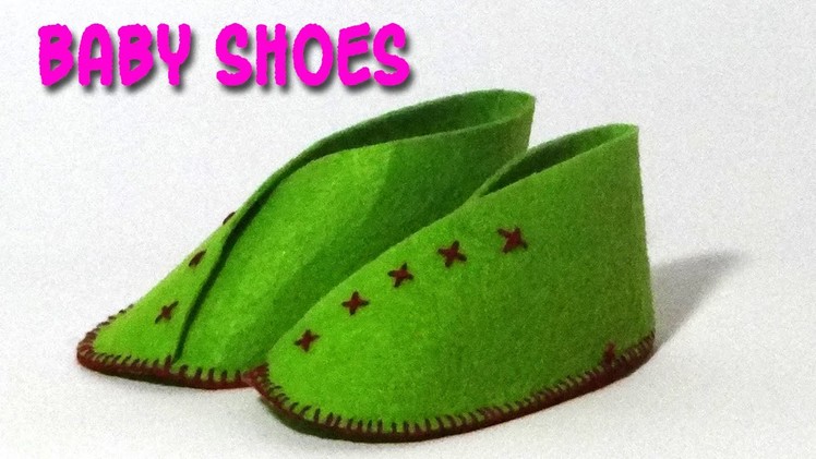 DIY Crafts - Making of Baby Shoes