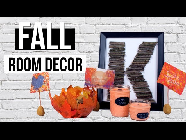 DIY Fall ROOM DECOR 2015! Pinterest Inspired