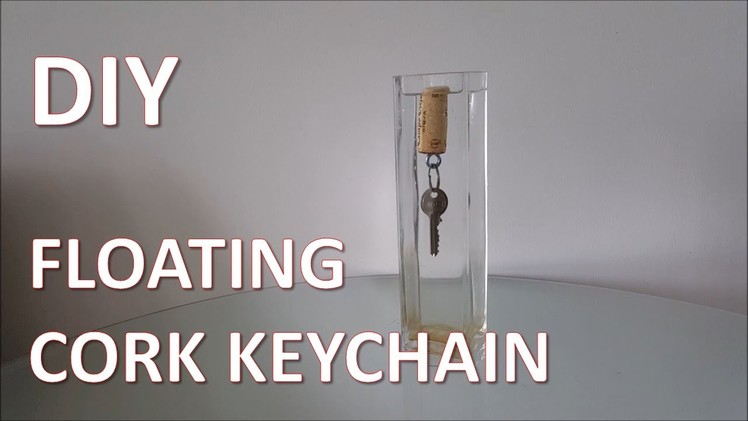 DIY Floating Cork Keychain