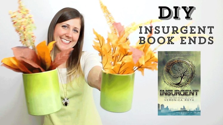 DIY: How To Make Insurgent Book Ends