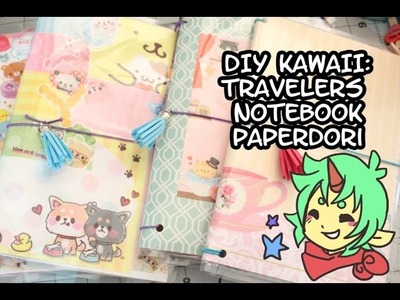 DIY Kawaii: Travelers Notebook (Kawaiidori) Back to School Notebook!