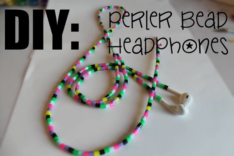 DIY: Perler Bead Headphones