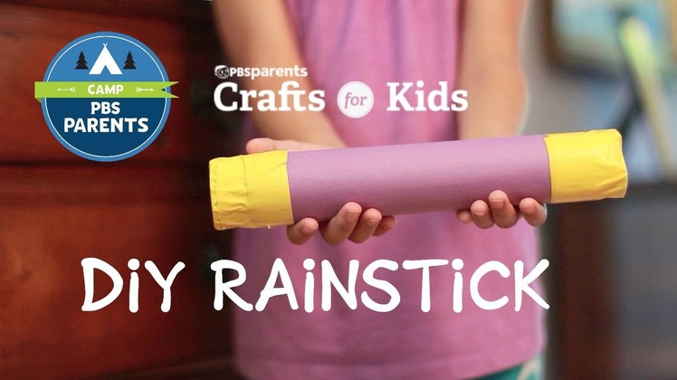 DIY Rainstick | Crafts for Kids| PBS Parents