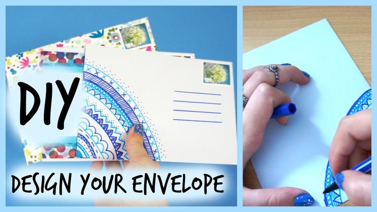 DIY - Send A Beautiful Letter.Envelope To Your Pen Pal