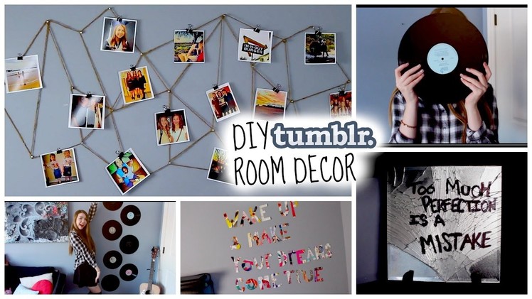 DIY Tumblr Inspired Room Decor!! Cute & Cheap! Make your room look tumblr!♡