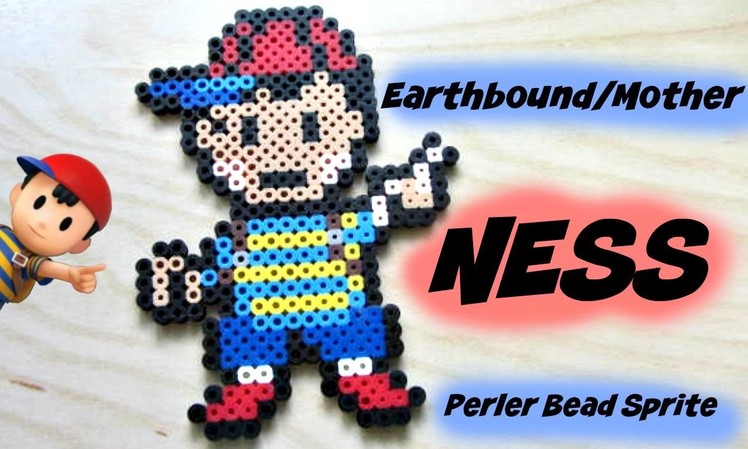 Earthbound.Mother Ness Amiibo Perler Bead Sprite