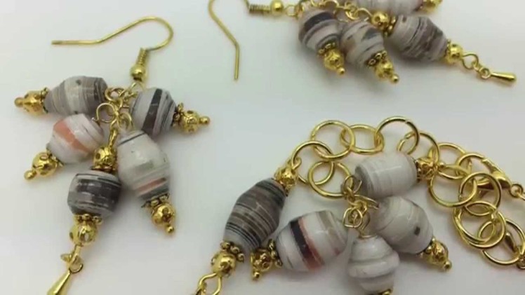 Evolution of a paper bead: From paper to precious