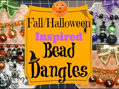 Fall.Halloween Inspired Bead Dangles!