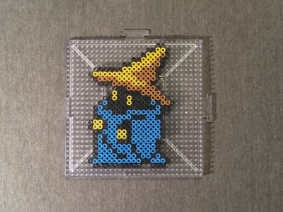 Final Fantasy: Perler Bead Black Mage