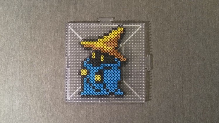 Final Fantasy: Perler Bead Black Mage