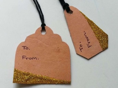 How To Create Easy Leather Gift Tags - DIY Crafts Tutorial - Guidecentral