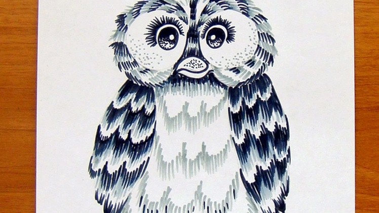 How To Draw A Wise Owl - DIY Crafts Tutorial - Guidecentral