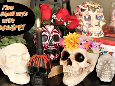 HOW TO: Five Skull DIY's for Skulloween