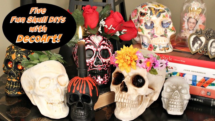 HOW TO: Five Skull DIY's for Skulloween