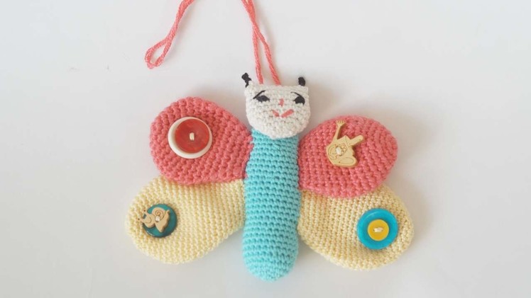 How To Make A Crocheted Children's Toy Butterfly - DIY Crafts Tutorial - Guidecentral