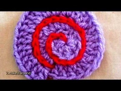 How To Make A Cute Crocheted Snail Applique - DIY Crafts Tutorial - Guidecentral