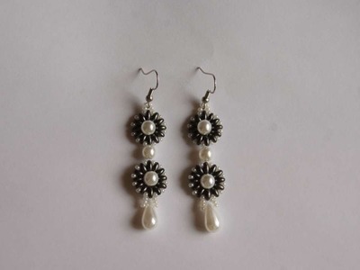 How To Make Earrings With Pearls And Beads - DIY Crafts Tutorial - Guidecentral