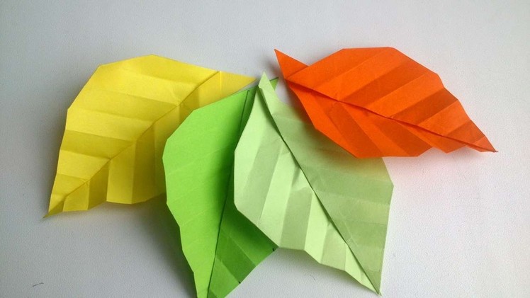 How To Make Origami Autumn Leaves - DIY Crafts Tutorial - Guidecentral