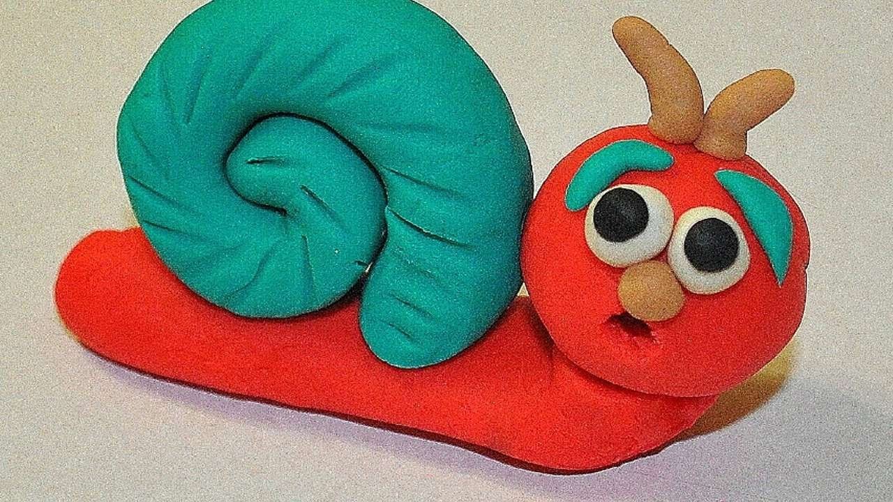 How To Mold Funny Plasticine Snail - DIY Crafts Tutorial - Guidecentral