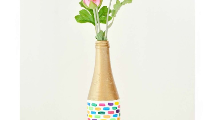 How To Recycle A Beautiful Vase Using Nail Polish - DIY Crafts Tutorial - Guidecentral