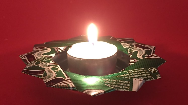 How To Recycle An Aluminium Can Into A Candle Holder - DIY Crafts Tutorial - Guidecentral
